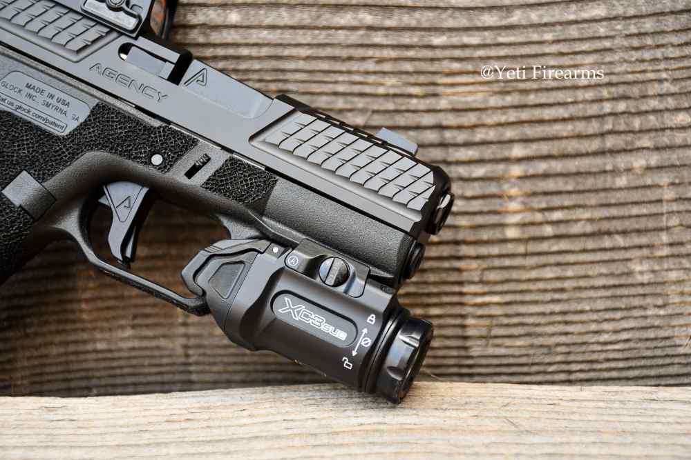 Agency Arms Glock 43x 9mm Cayman Monoport Ported W/ Holosun 507K & Surefire-img-13