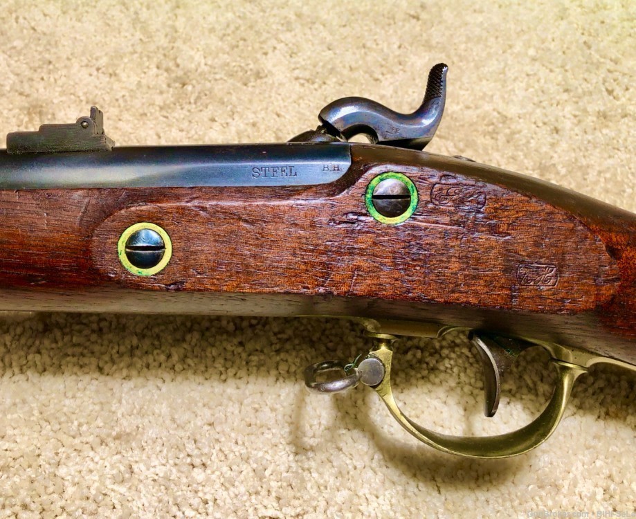 US 1841 - 1862 Rifle, REMINGTON 1863, .58 x 7 groove, Excellent....-img-15
