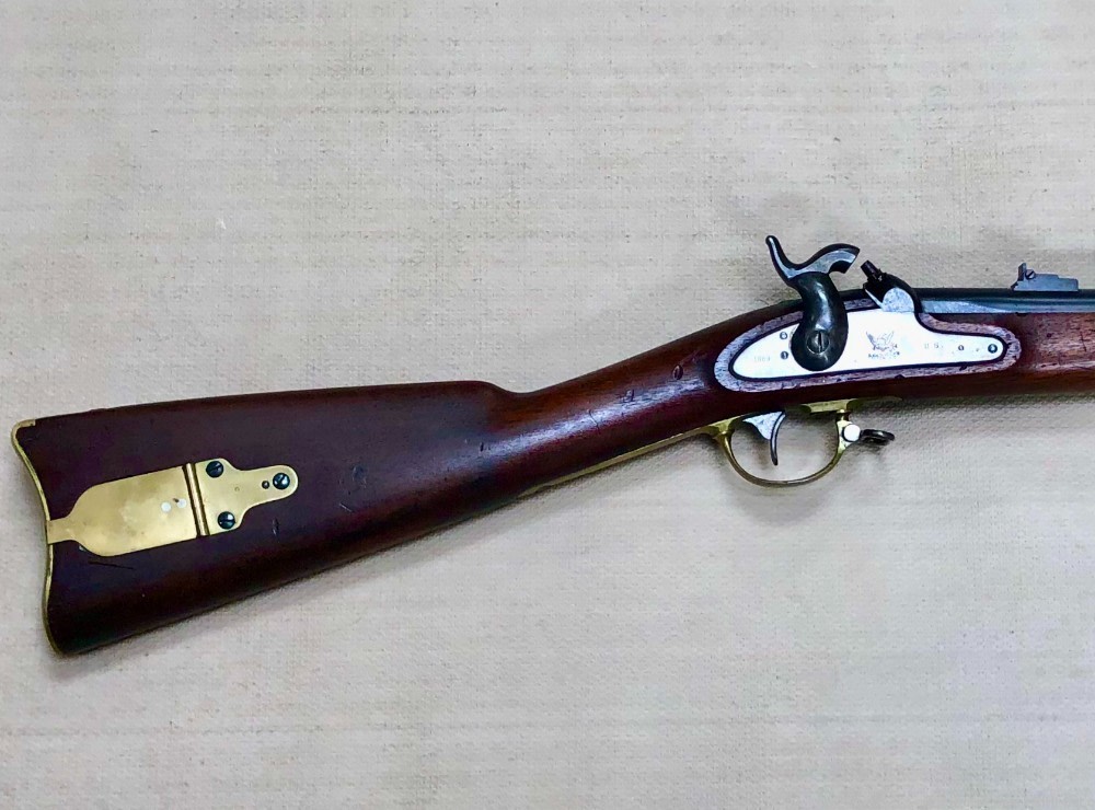 US 1841 - 1862 Rifle, REMINGTON 1863, .58 x 7 groove, Excellent....-img-1