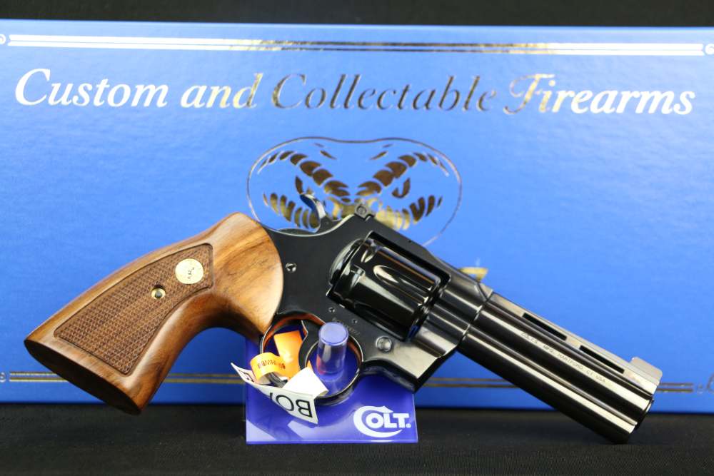 NEW 2026 COLT BOA Revolver 357MAG 4.25" SA Deluxe Wood 357 Presentation Box-img-2