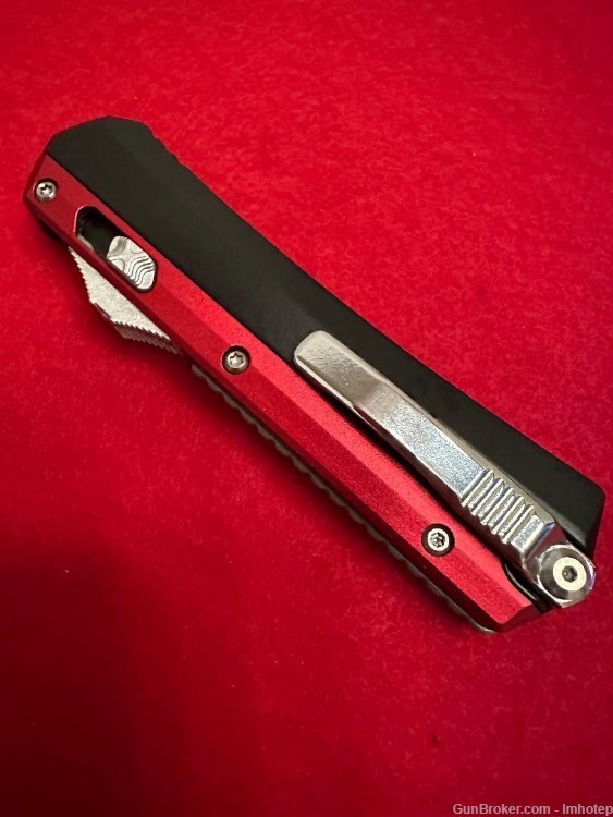 Black & Red Automatic Knife OTF-img-3