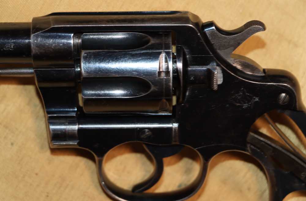 Rare & Fine Colt US Model 1909 .45 Revolver w/ Orig Unopened Box of Ammo-img-4