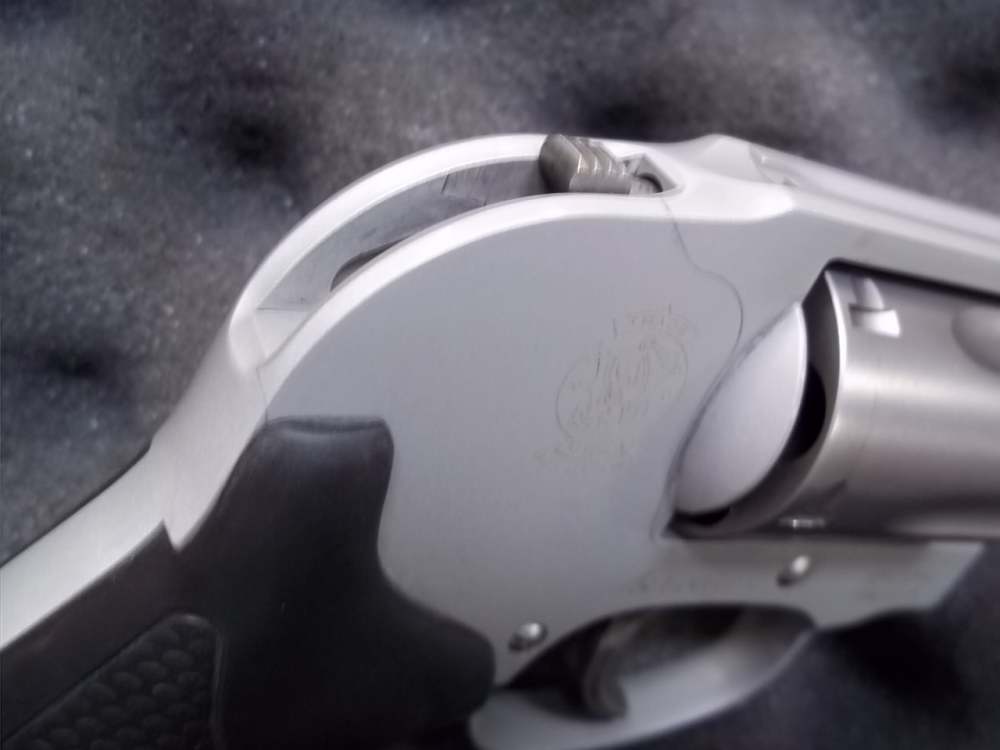 SMITH AND WESSON 638-3 AIRWEIGHT LIKE NEW 38+P ESTATE GUN -img-10