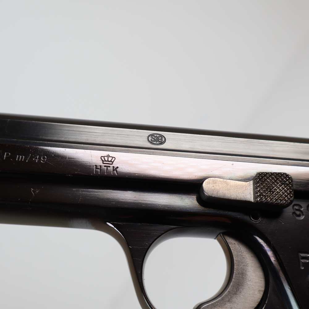 Swiss SIG P210-DK Danish M/49 9x19mm Blued 4.75" All Matching W/Factory Box-img-22