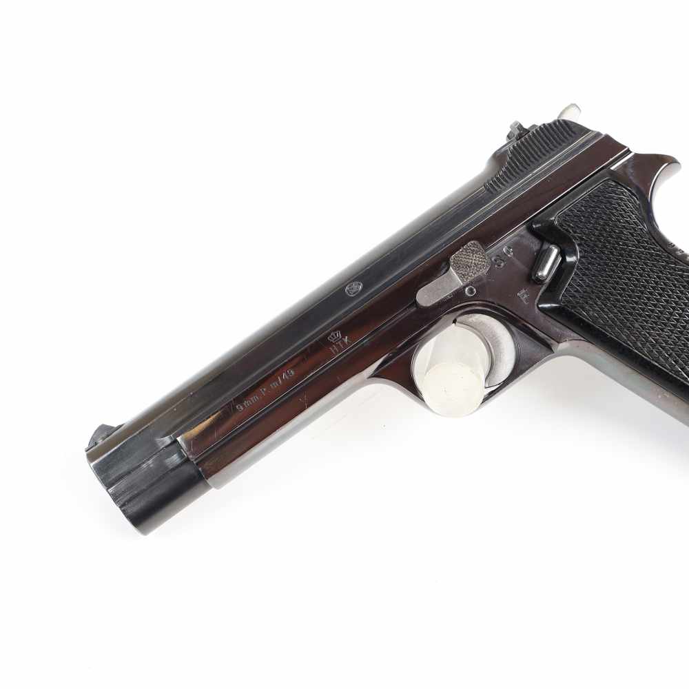 Swiss SIG P210-DK Danish M/49 9x19mm Blued 4.75" All Matching W/Factory Box-img-4