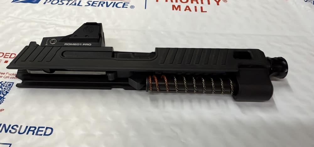 SIG SAUER P226 ZEV Slide Romeo1 Pro Threaded Dimpled 226 4.9" 9mm-img-2