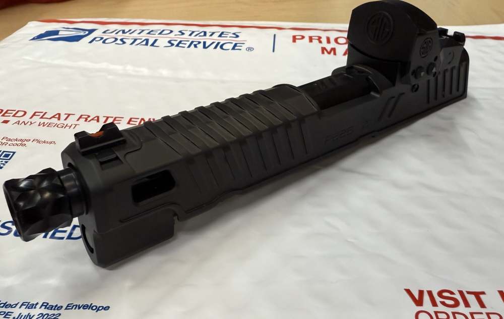 SIG SAUER P226 ZEV Slide Romeo1 Pro Threaded Dimpled 226 4.9" 9mm-img-1