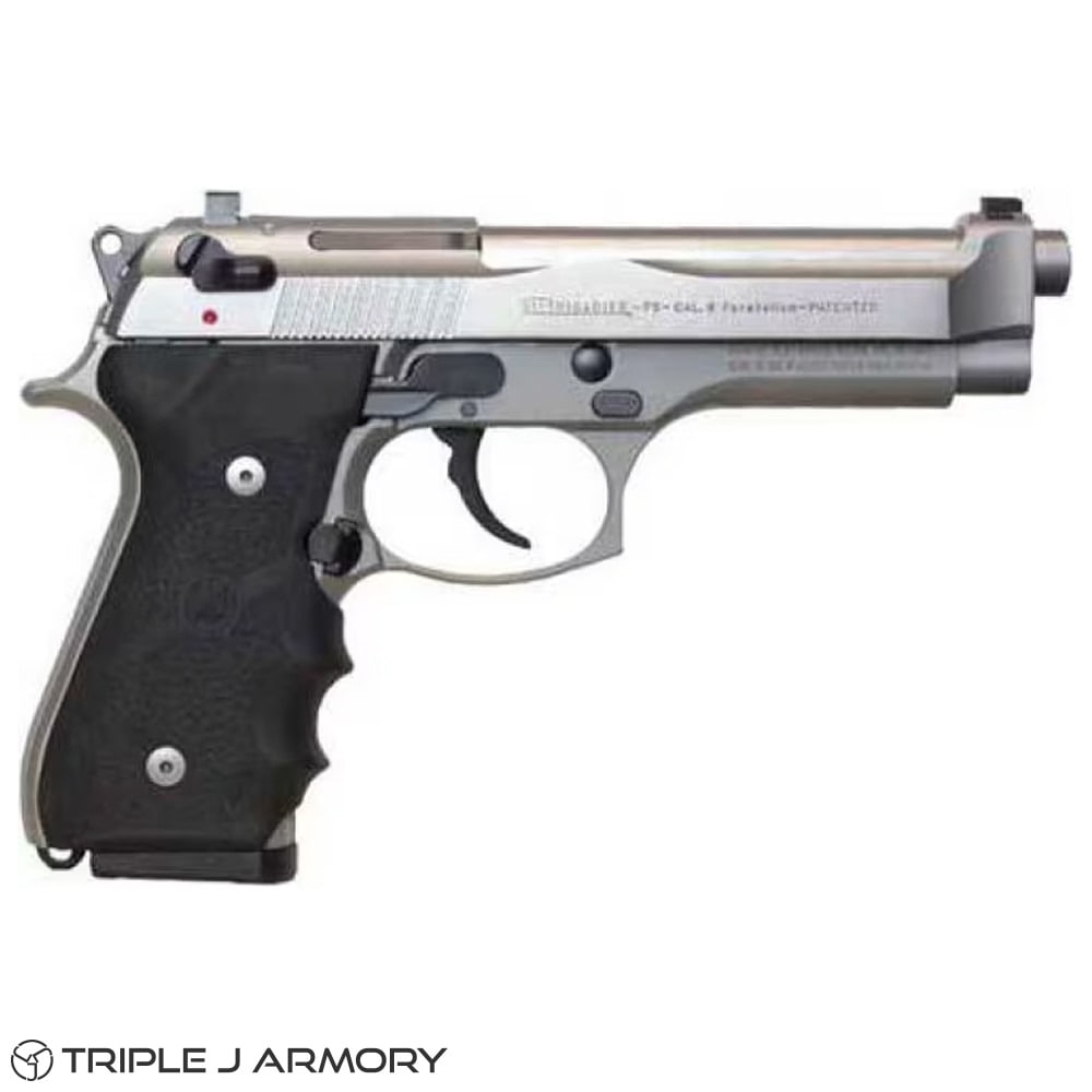 Beretta BTA 92FS Brig 9mm Pistol J92F560CA Stainless (Inox)-img-0