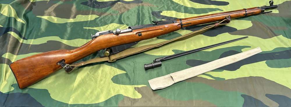 Rare 1931 Tula Mosin Nagant M91/30 - Hex Receiver ALL MATCHING W/ BAYONET-img-0
