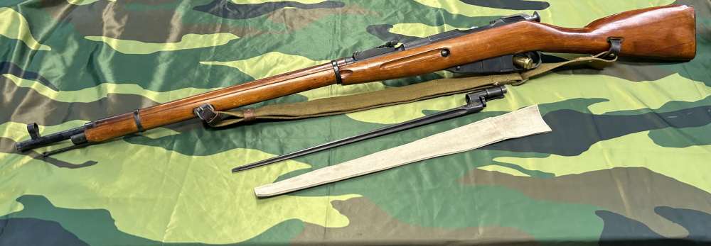 Rare 1931 Tula Mosin Nagant M91/30 - Hex Receiver ALL MATCHING W/ BAYONET-img-1