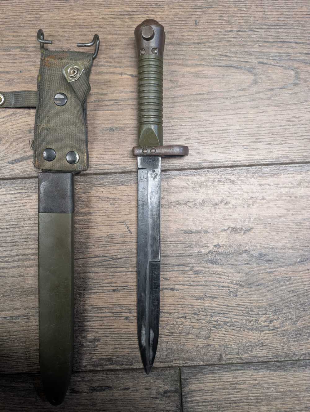 Spanish CETME L Bayonet and Scabbard-img-2