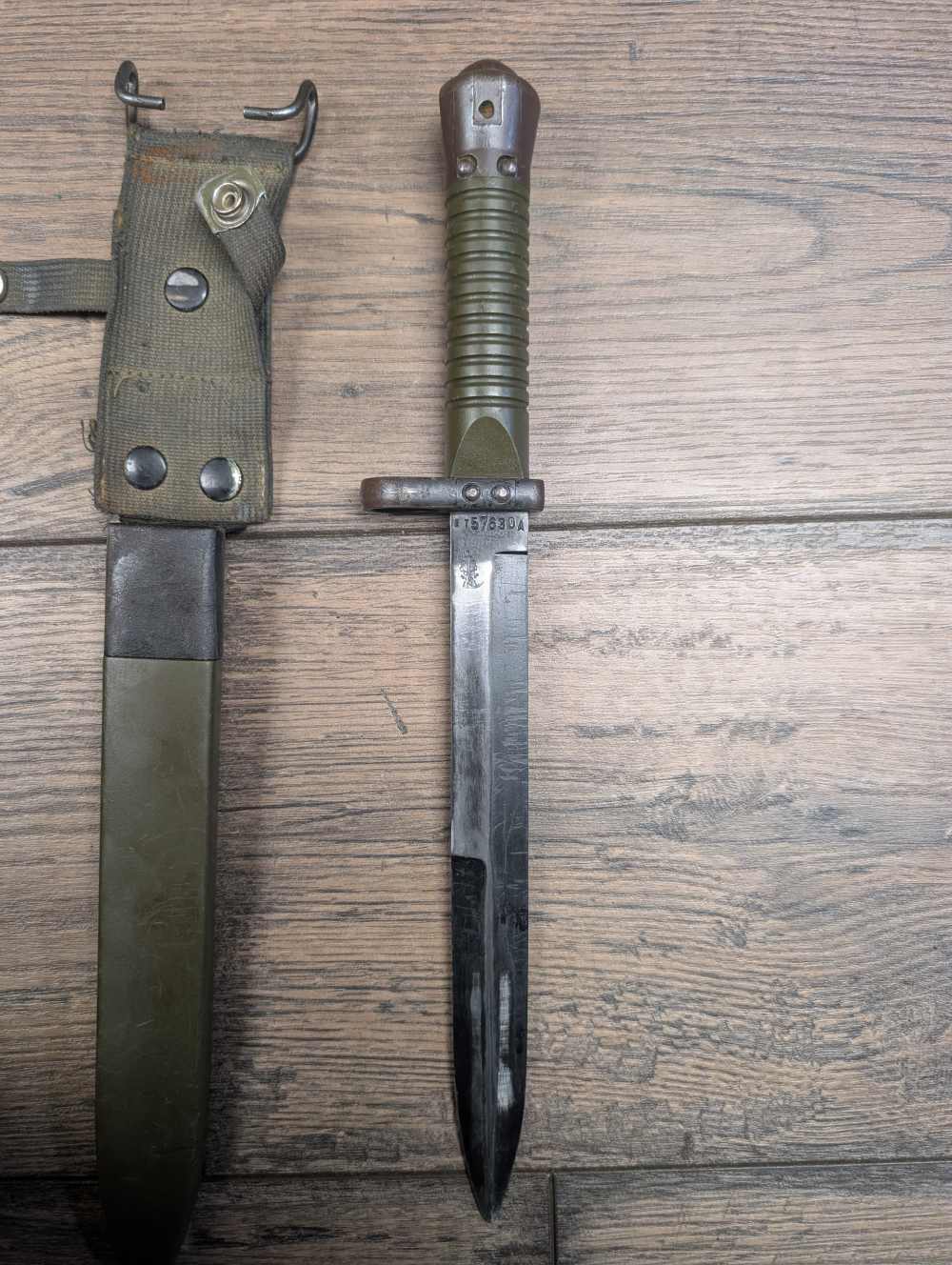 Spanish CETME L Bayonet and Scabbard-img-3