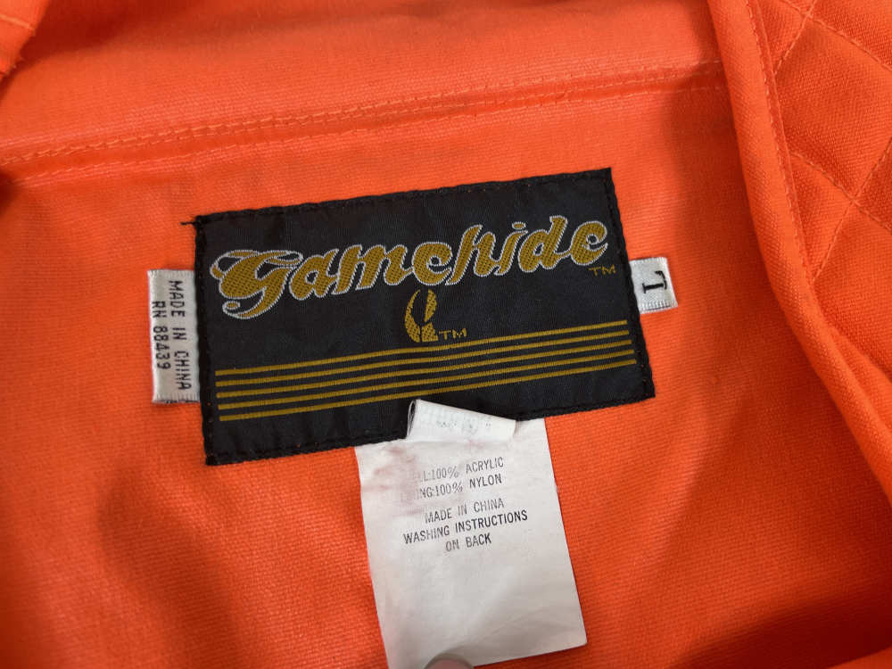 GameHide Blaze Orange Upland Hunting Vest -Size Large-img-3