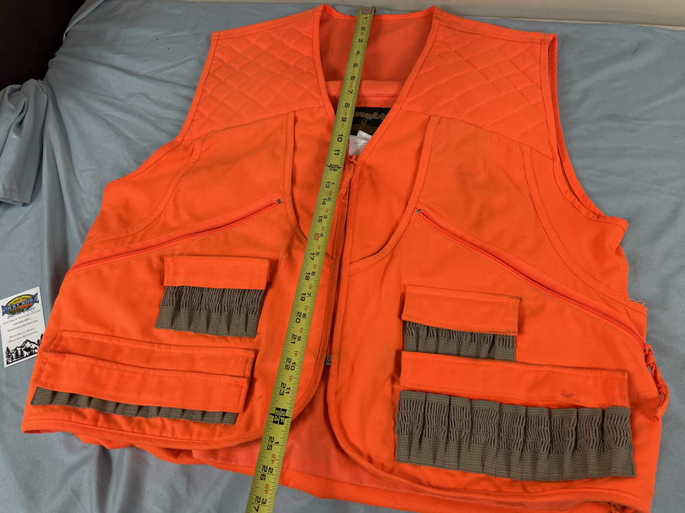 GameHide Blaze Orange Upland Hunting Vest -Size Large-img-6