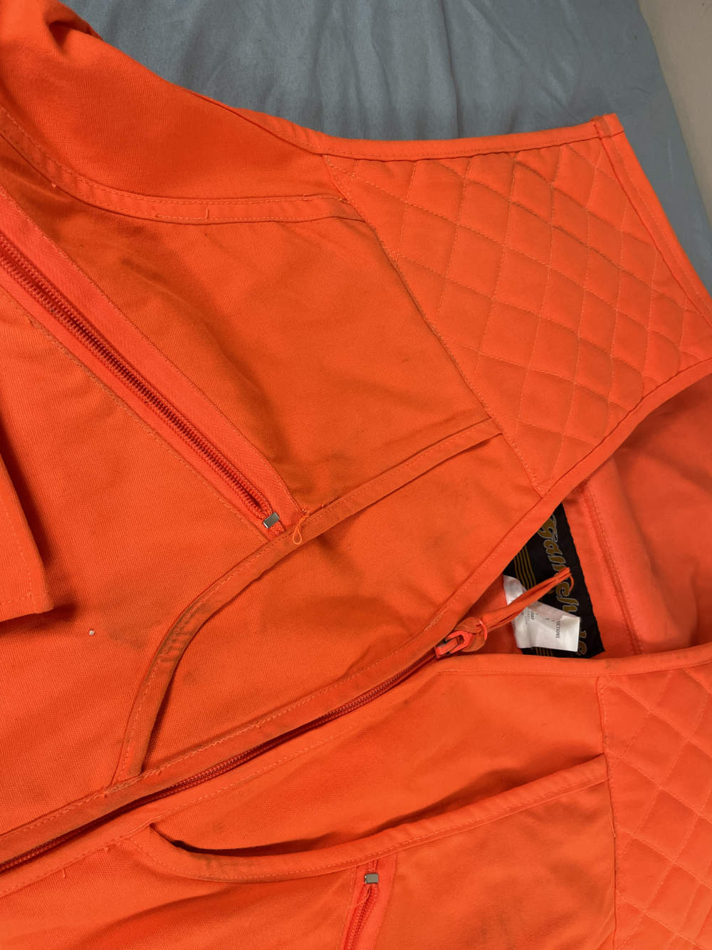 GameHide Blaze Orange Upland Hunting Vest -Size Large-img-2