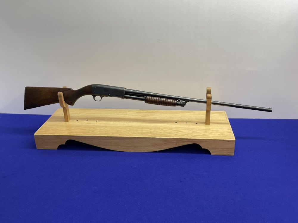 1949 Ithaca Model 37 20GA 28" Blued *VINTAGE BOTTOM-EJECTING PUMP-ACTION*-img-2