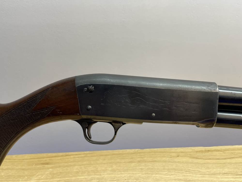 1949 Ithaca Model 37 20GA 28" Blued *VINTAGE BOTTOM-EJECTING PUMP-ACTION*-img-6