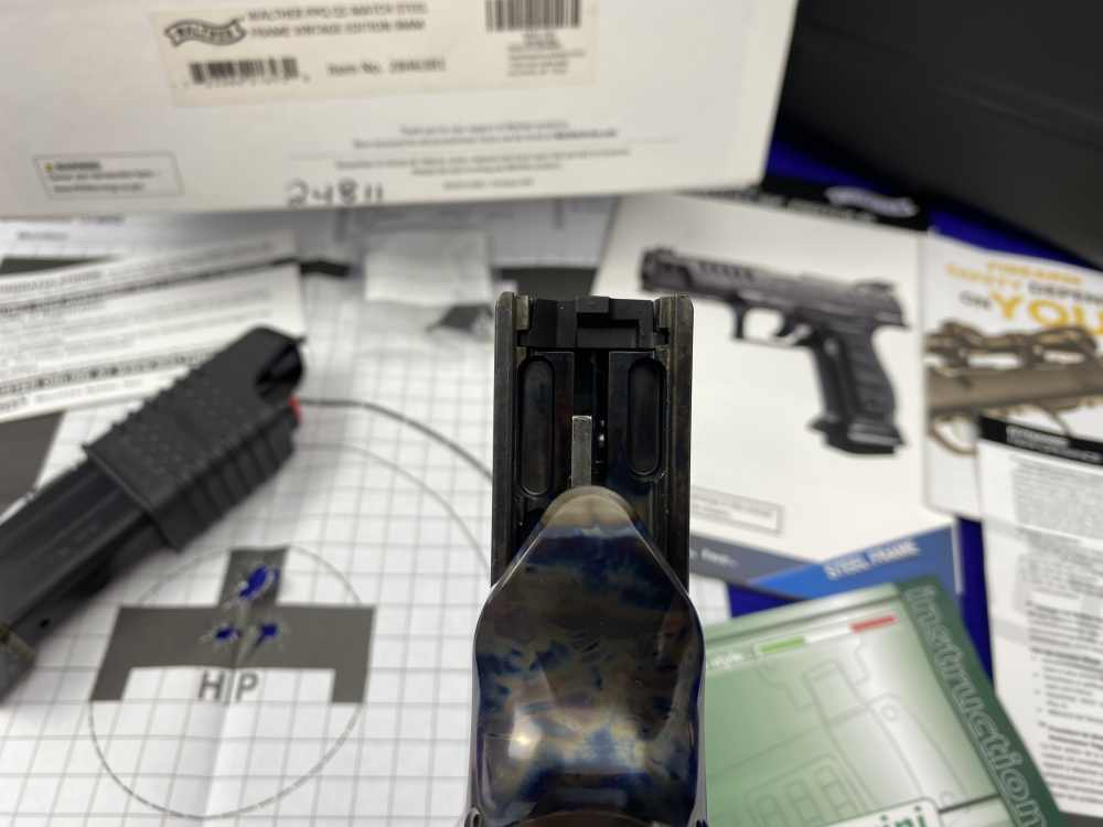 Walther PPQ Q5 Steel Frame 9mm 5" *STUNNING CASE COLOR VINTAGE EDITION*-img-34