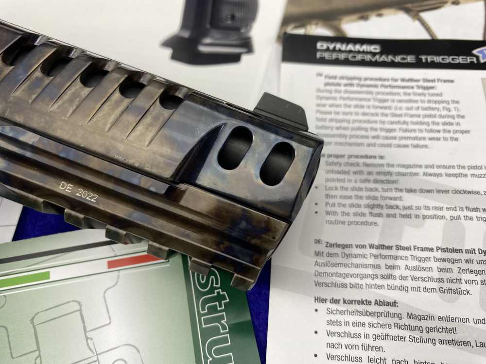 Walther PPQ Q5 Steel Frame 9mm 5" *STUNNING CASE COLOR VINTAGE EDITION*-img-20