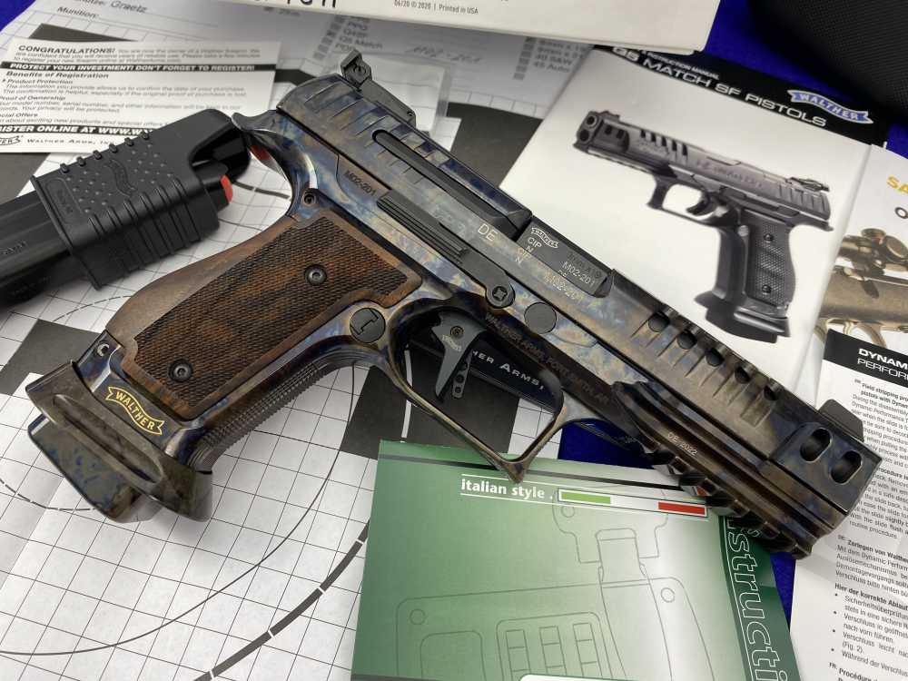 Walther PPQ Q5 Steel Frame 9mm 5" *STUNNING CASE COLOR VINTAGE EDITION*-img-11