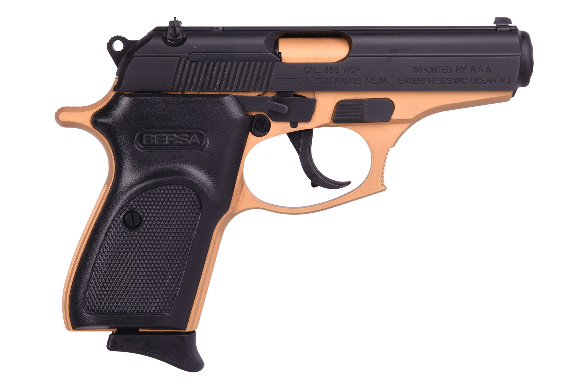 T380GLD8 Bersa Thunder 380 ACP 3.5" 8 + 1rd Matte Black-img-0