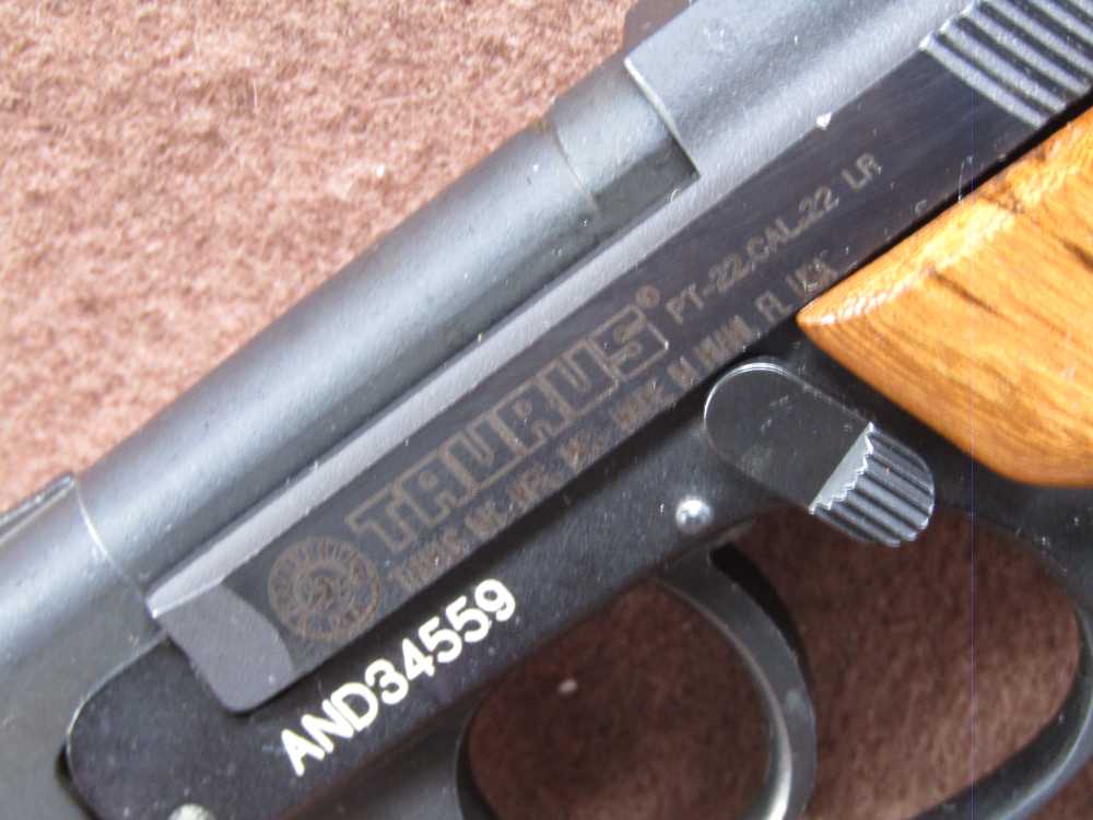 Like New Unfired Taurus PT-22 22 LR Semi 3" Tip Up BRL 8 Rd Mag-img-13