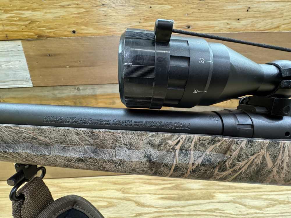 SAVAGE AXIS II XP 6.5 CREEDMOOR MOSSY OAK - PENNY START! NO RESERVE!-img-28