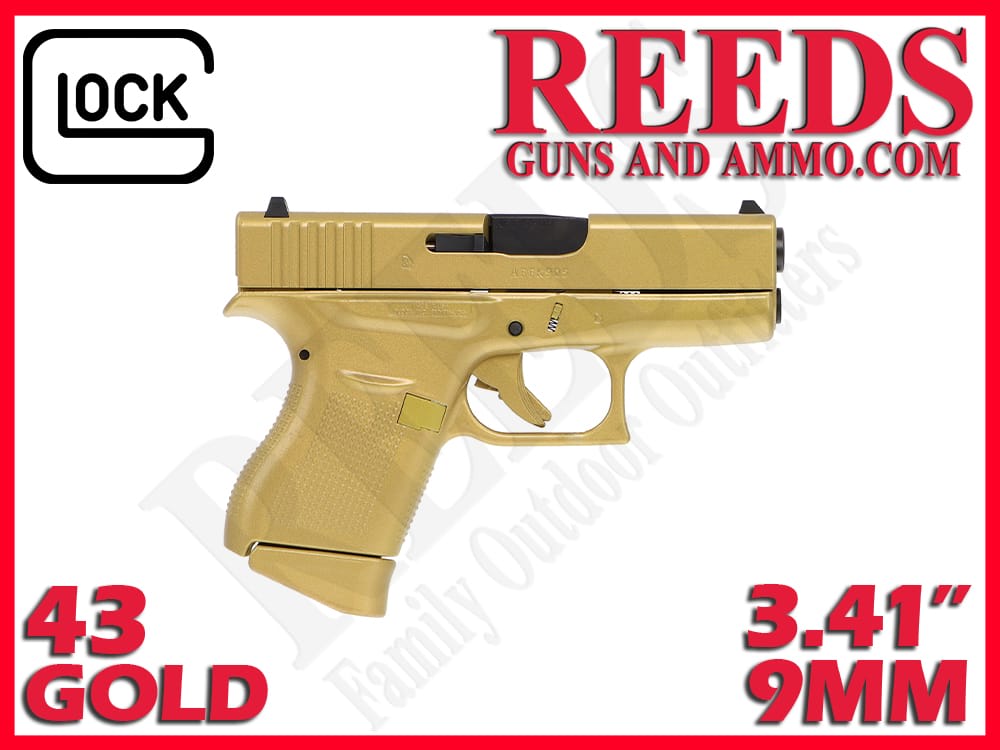 Glock G43 9MM LUGER UI4350201-GOLD-img-0