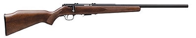 Savage  93R17 GV .17 HMR 21 BBL Satin Blue Wood Stock AccuTrigger 5 Rd-img-1