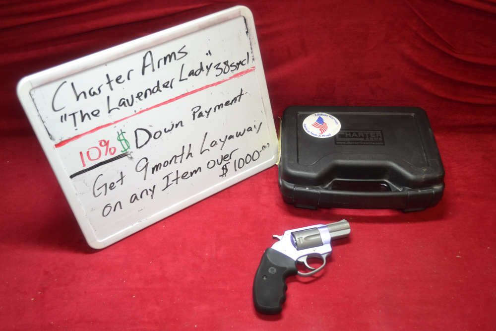 Charter Arms The Lavender Lady 38Spcl 2"Barrel, Layaway Available.-img-0