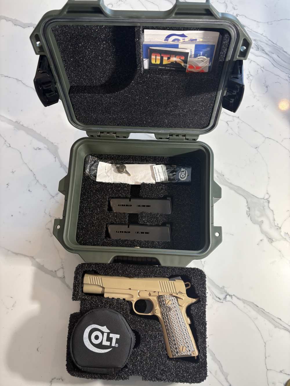 COLT CUSTOM M45A1 CQBP MARINE USMC 1911 GOVERNMENT FDE SERIES 80 CQB 70-img-1