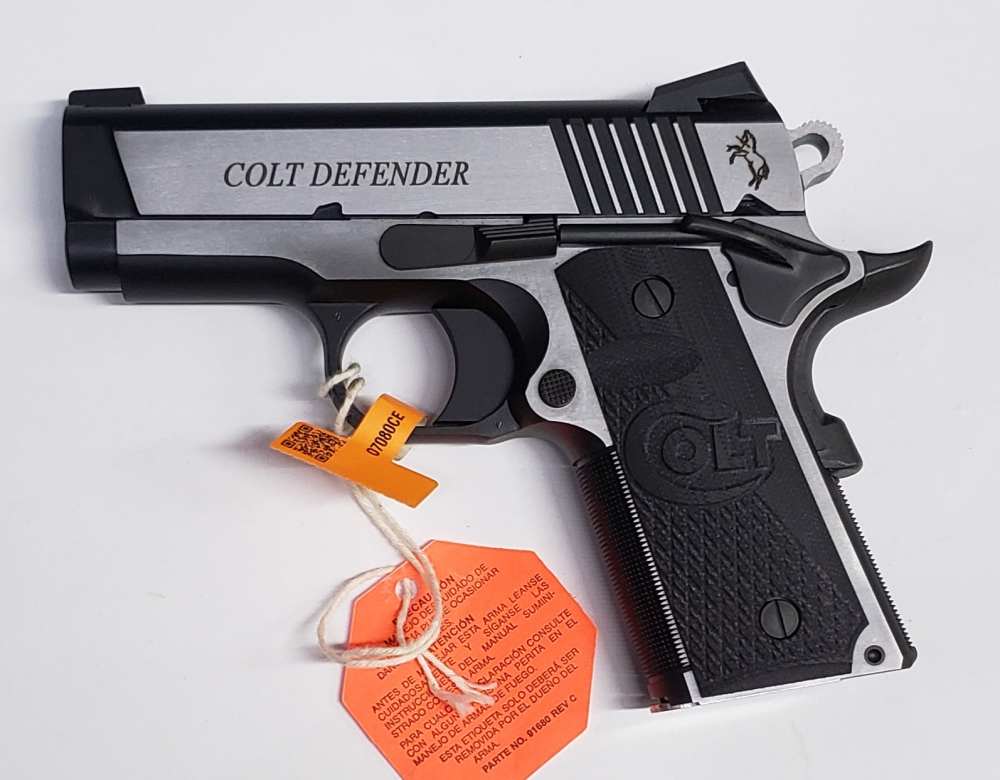 Colt Combat Elite Defender 3in barrel 7rd two tone finish O7080CE-img-0