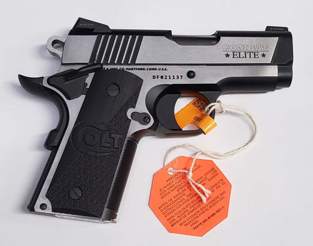 Colt Combat Elite Defender 3in barrel 7rd two tone finish O7080CE-img-1