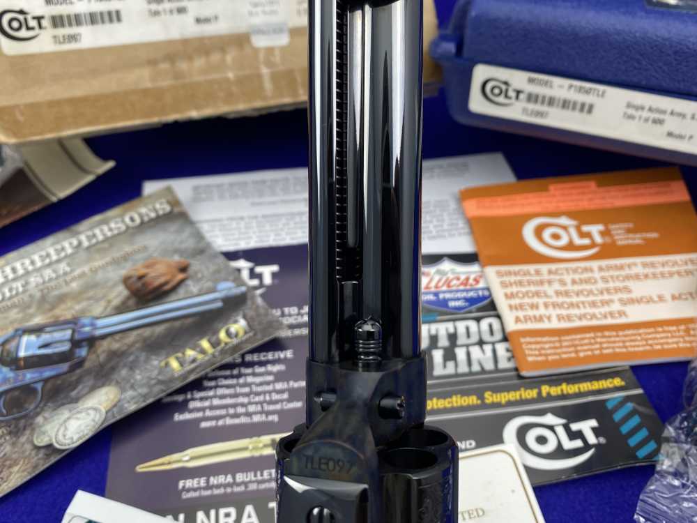 Colt Single Action Army .45LC *TALO 1 OF 350 THOMAS THREEPERSONS EDITION*-img-33