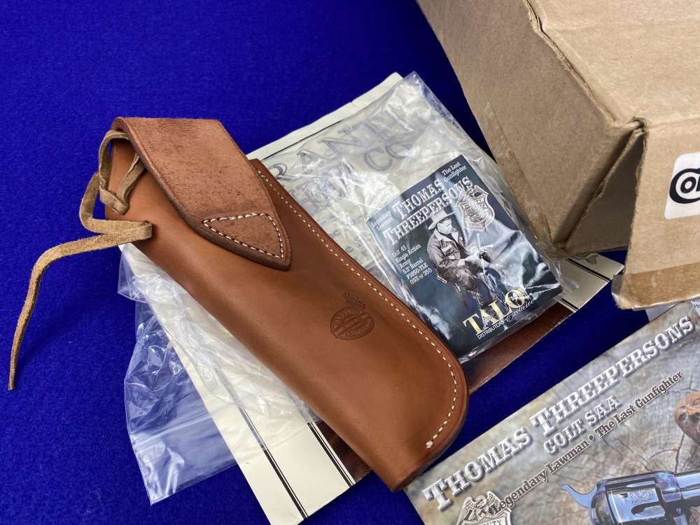 Colt Single Action Army .45LC *TALO 1 OF 350 THOMAS THREEPERSONS EDITION*-img-45