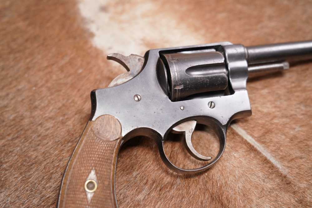 Spanish Smith & Wesson Clone .32 S&W 6” Double Action SA/DA Revolver C&R   -img-11