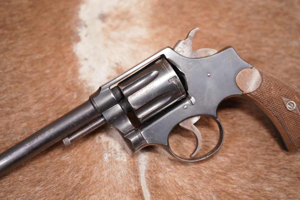 Spanish Smith & Wesson Clone .32 S&W 6” Double Action SA/DA Revolver C&R   -img-4