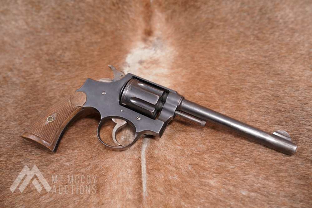 Spanish Smith & Wesson Clone .32 S&W 6” Double Action SA/DA Revolver C&R   -img-0