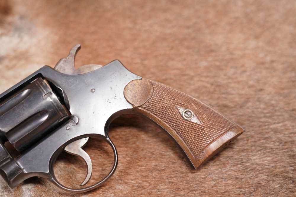 Spanish Smith & Wesson Clone .32 S&W 6” Double Action SA/DA Revolver C&R   -img-5