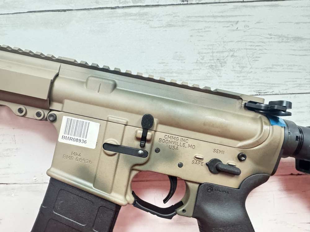 Factory New CMMG Resolute MK4 5.56 NATO Limited Battleworn Rifle -img-3