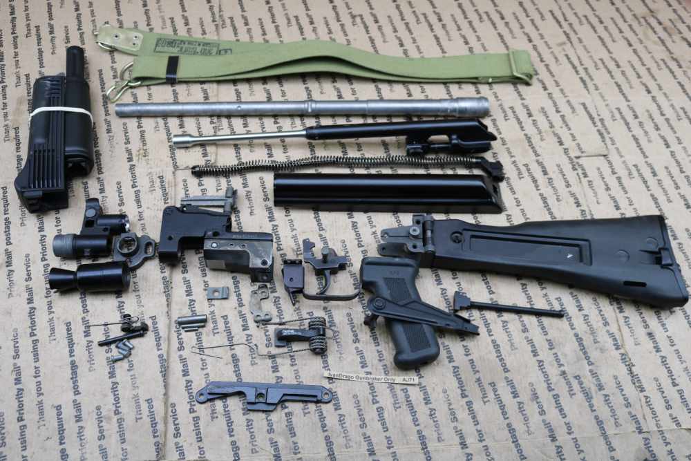 Russian AK105 Parts Kit 2006 CHF Barrel Izhmash 5.45x39 Folding Stock AK74 -img-0
