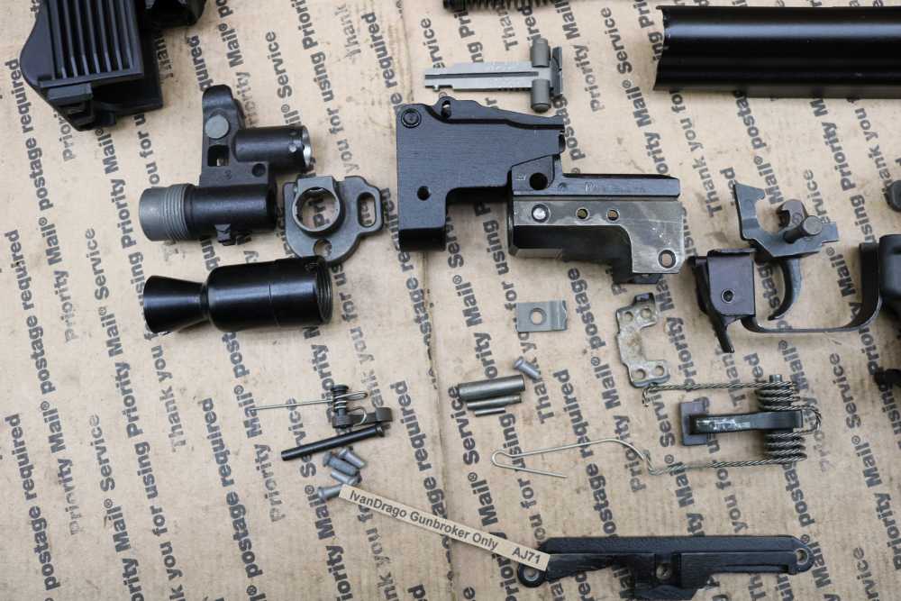 Russian AK105 Parts Kit 2006 CHF Barrel Izhmash 5.45x39 Folding Stock AK74 -img-2