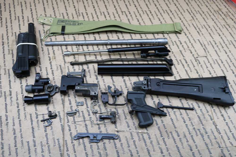 Russian AK105 Parts Kit 2006 CHF Barrel Izhmash 5.45x39 Folding Stock AK74 -img-1