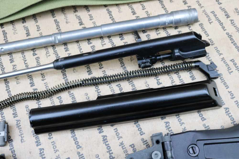 Russian AK105 Parts Kit 2006 CHF Barrel Izhmash 5.45x39 Folding Stock AK74 -img-6