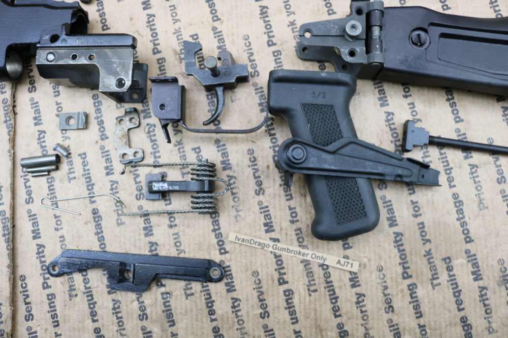 Russian AK105 Parts Kit 2006 CHF Barrel Izhmash 5.45x39 Folding Stock AK74 -img-3