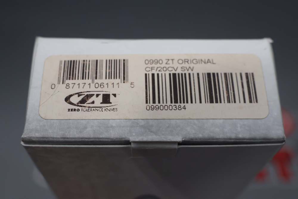 One (1) Zero Tolerance Model 0990 ZT Original Knife 3.25" w/ Box - NEW - -img-5
