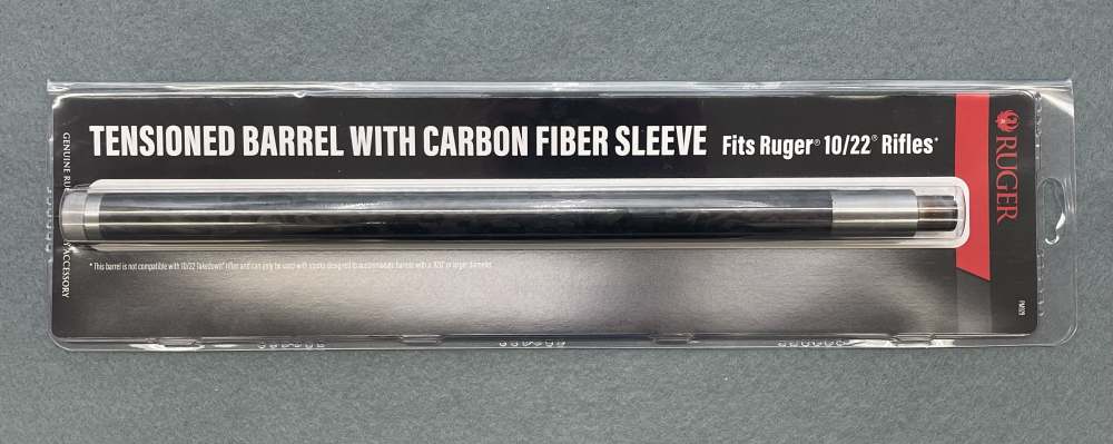 New-Ruger 10/22 Carbon Fiber Sleeve Rifle Barrel .22 LR 90989 $Super Deal$-img-1