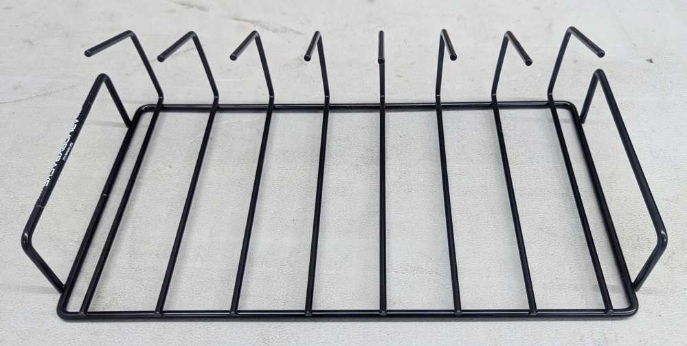 Powder Coated Black 8 Gun Handgun Storage Rack - Welded Steel Pistol Stand-img-1
