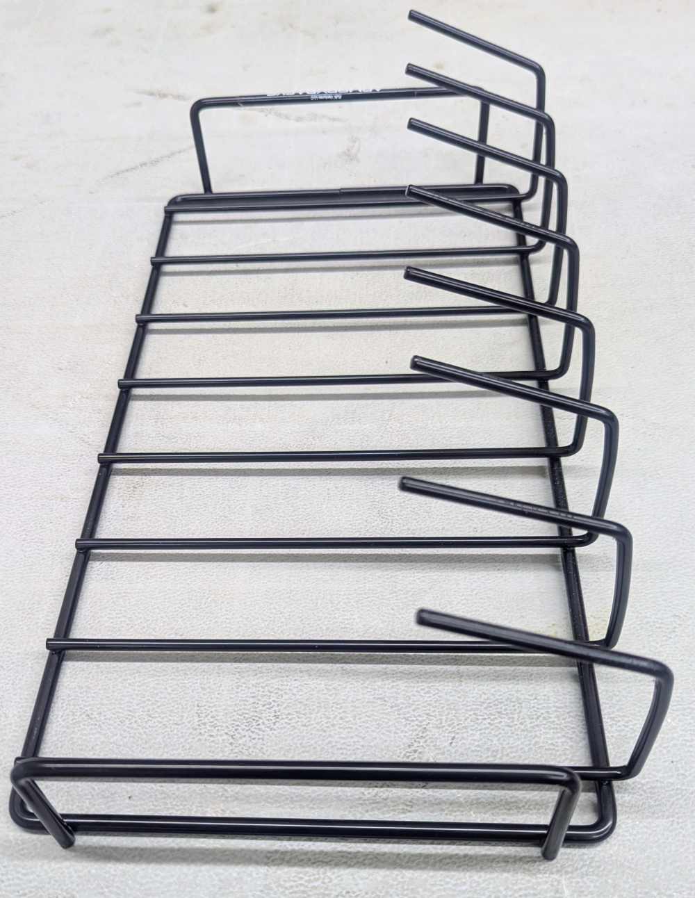Powder Coated Black 8 Gun Handgun Storage Rack - Welded Steel Pistol Stand-img-2
