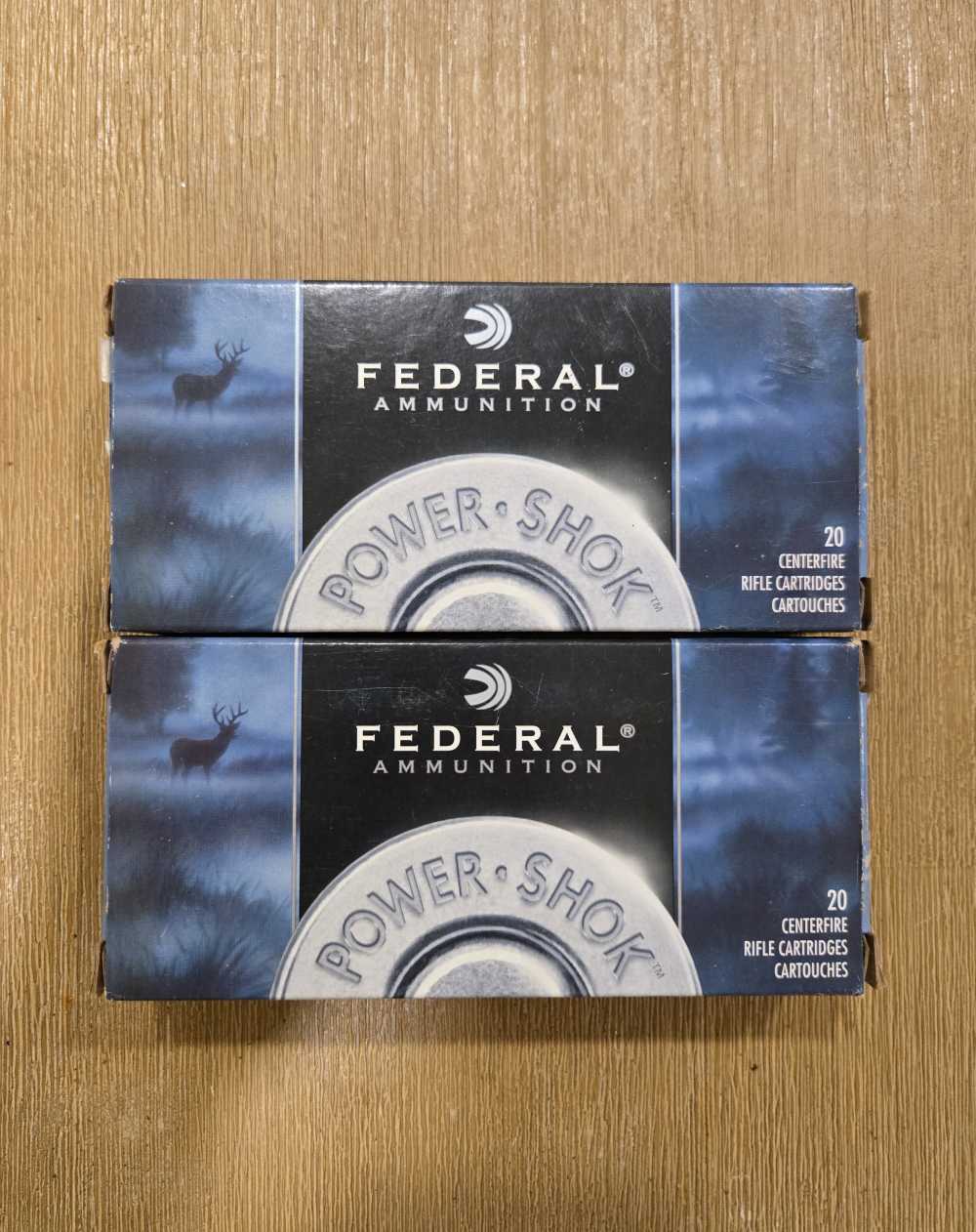 X40 Rounds Federal Power Shok 300 Savage 150 Grain JSP Ammo No Reserve-img-1